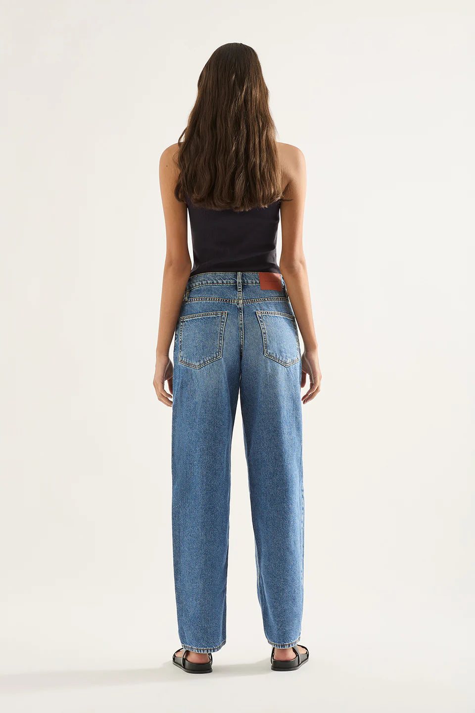 BELLA Chouchou Large Blue♡ Avril Low Slouchy Wide Leg Jean – Annabel