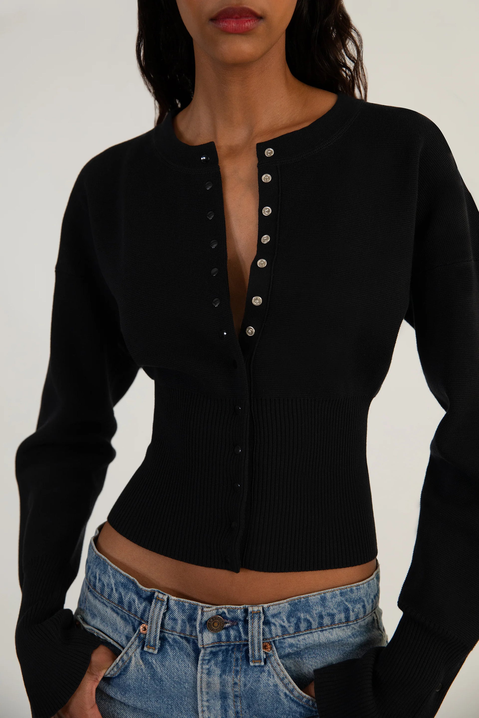 Weekend Knit Cardigan Black – Annabel Weekend Knit Cardigan Black – Annabel
