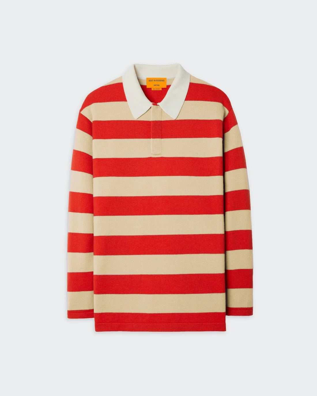 Dune & True Red Striped Rugby