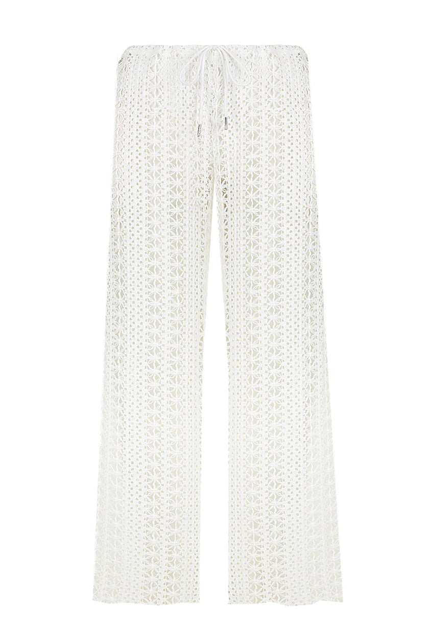 新品未使用 anuke Cutwork Lace Pants white White Cutwork Lace Pants – Annabel